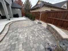 stone patio